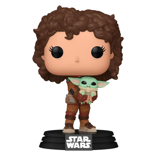 FUNKO POP STAR WARS THE MANDALORIAN S2 - PELI MOTTO WITH GROGU 665