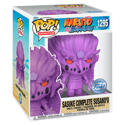 FUNKO POP ANIMATION NARUTO SHIPPUDEN SUPER SIZED EXCLUSIVE - SASUKE COMPLETE SUSANO'O 1295
