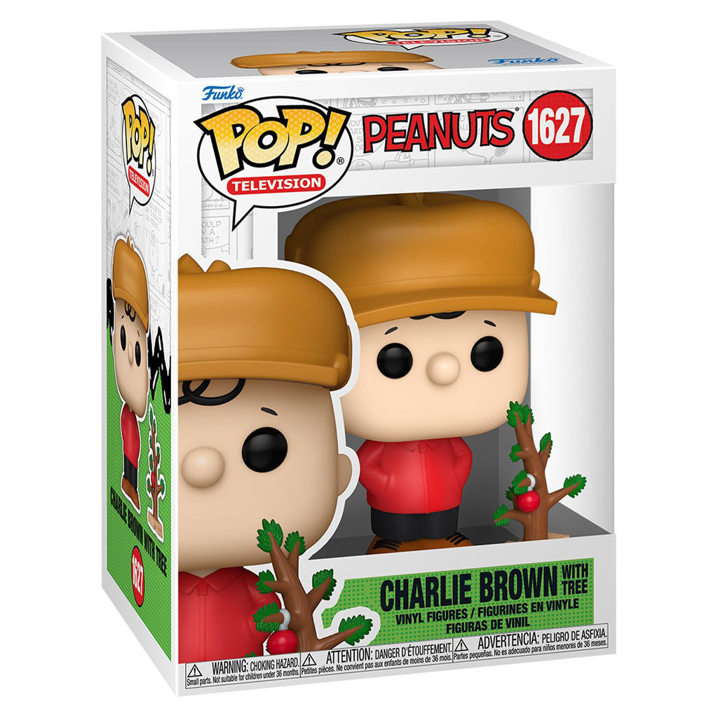 FUNKO POP PEANUTS CARLIE BROWN W/TREE 1627