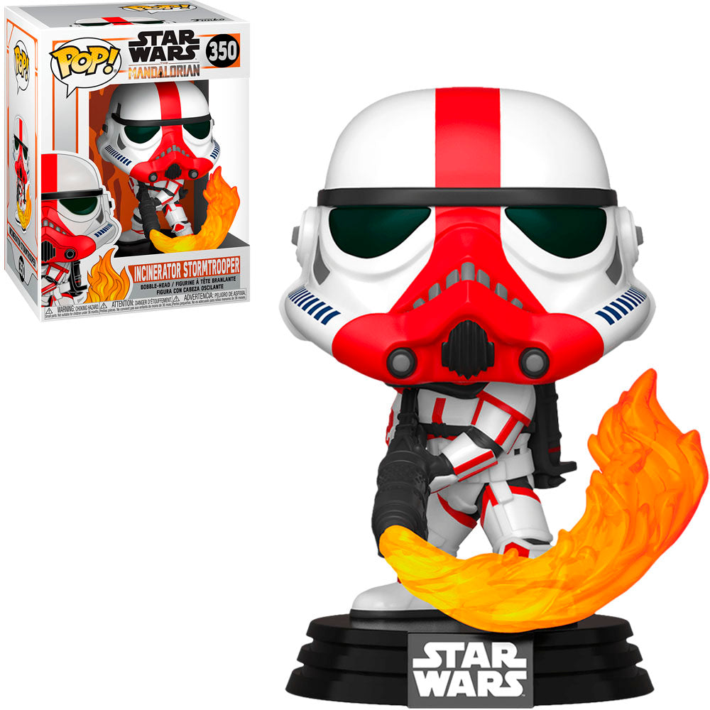 FUNKO POP STAR WARS THE MANDALORIAN - INCINERATOR STORMTROOPER 350