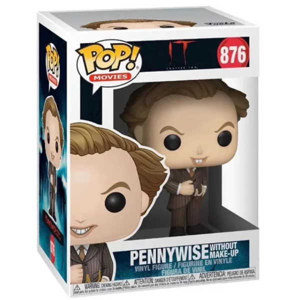 FUNKO POP MOVIES IT CHAPTER 2 - PENNYWISE WITHOUT MAKE-UP 876