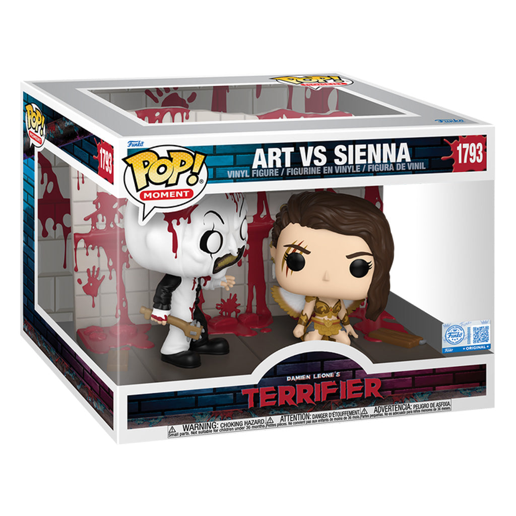 FUNKO POP TERRIFIER *MOMENT* AR VS SIENNA *EX* 1793