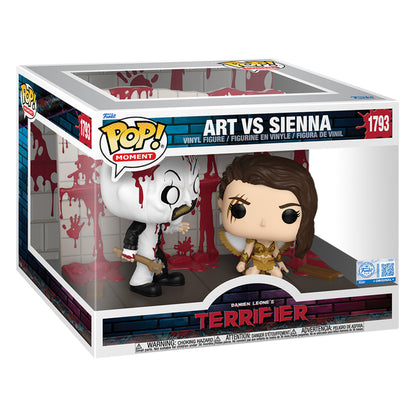 FUNKO POP TERRIFIER *MOMENT* AR VS SIENNA *EX* 1793