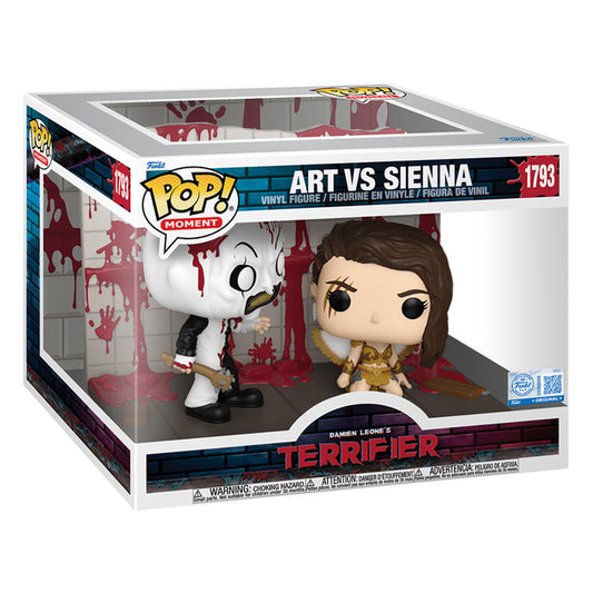 FUNKO POP TERRIFIER *MOMENT* AR VS SIENNA *EX* 1793