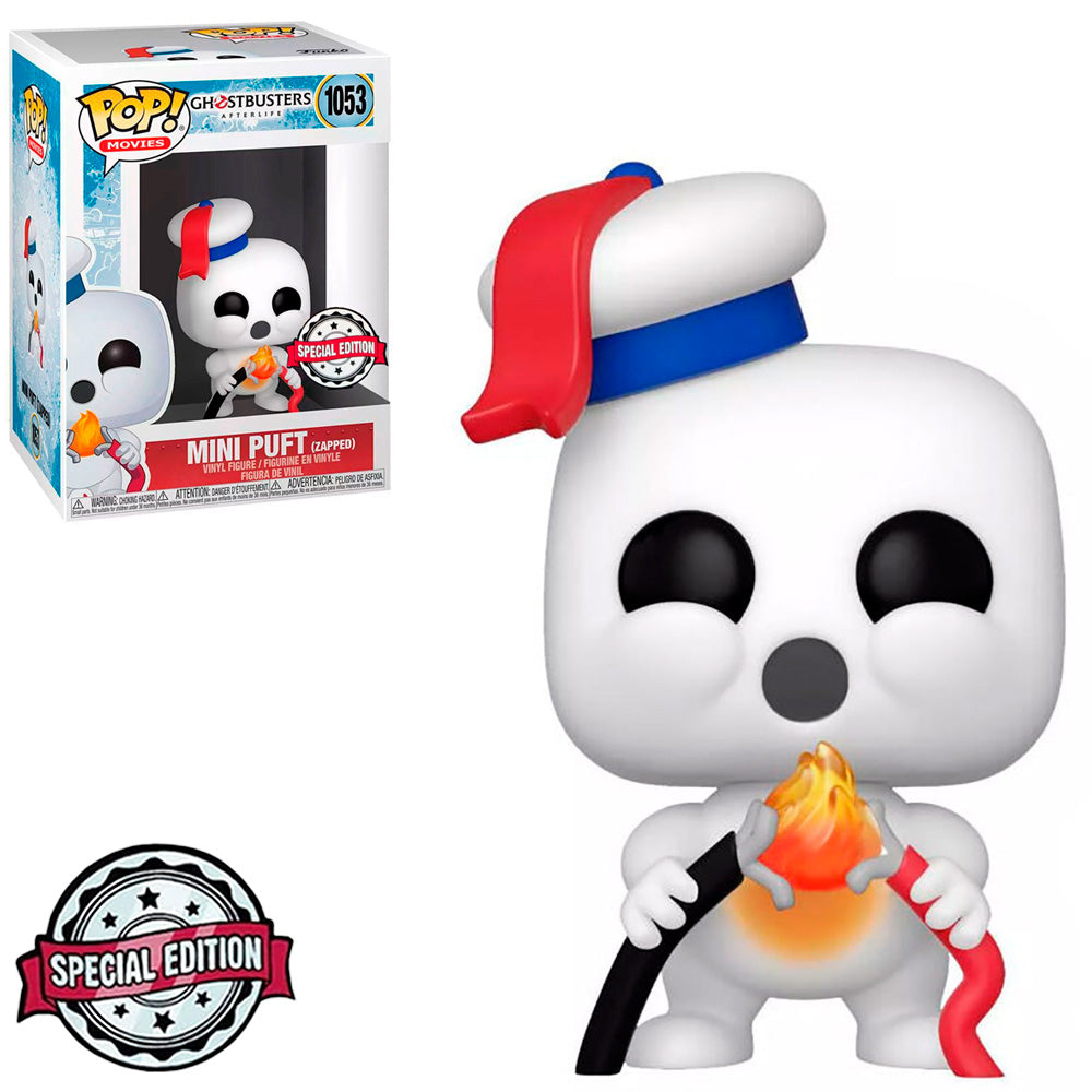 FUNKO POP GHOSTBUSTERS AFTERLIFE MINI PUFT W/ZAPPED *EX* 1053