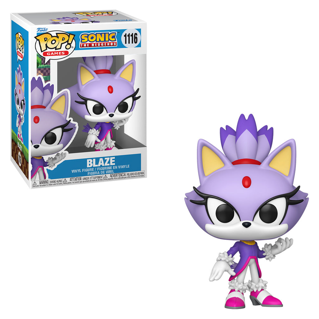FUNKO POP SONIC BLAZE THE CAT 1116