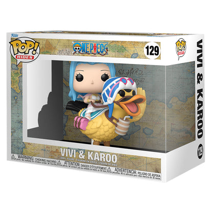 FUNKO POP ONE PIECE 4 *RIDES* VIVI & KAROO 129