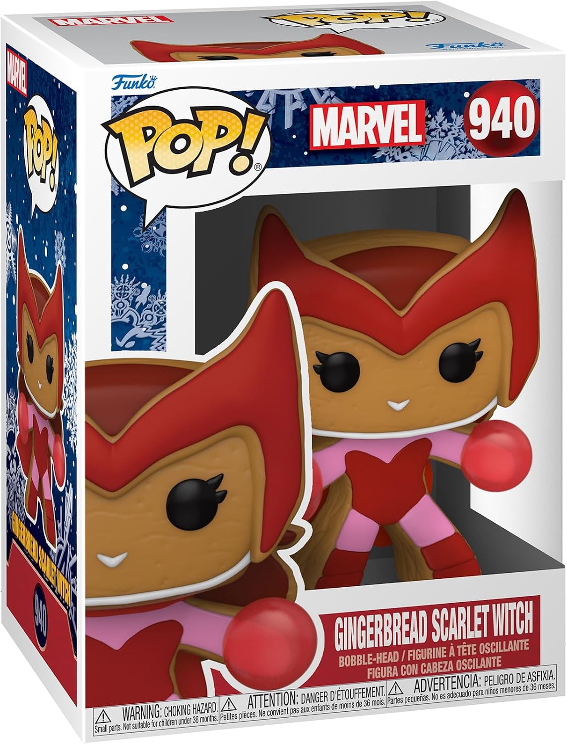 FUNKO POP MARVEL HOLIDAY - GINGERBREAD SCARLET WITCH 940