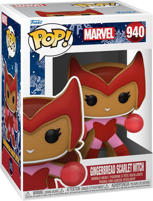 FUNKO POP MARVEL HOLIDAY - GINGERBREAD SCARLET WITCH 940