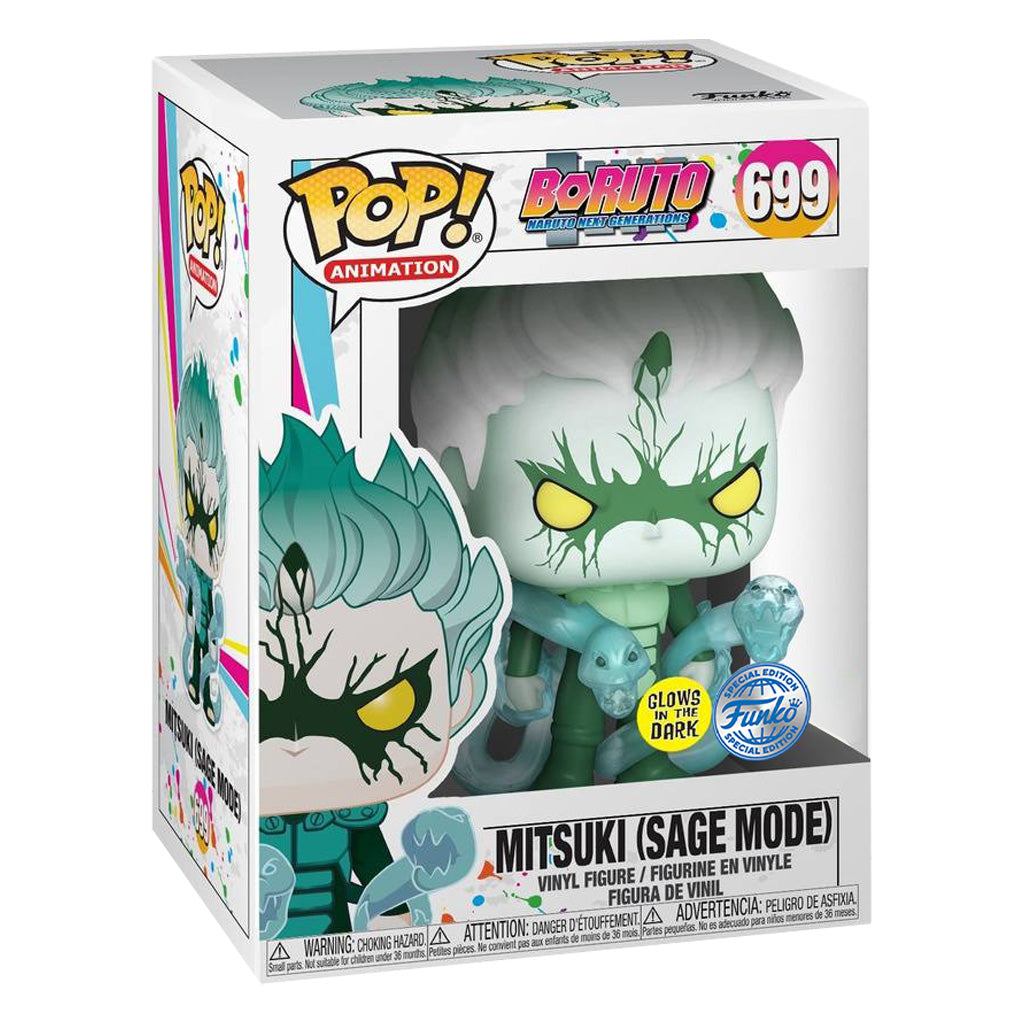FUNKO POP BORUTO MITSUKI SAGE MODE GLOW *EX* 699