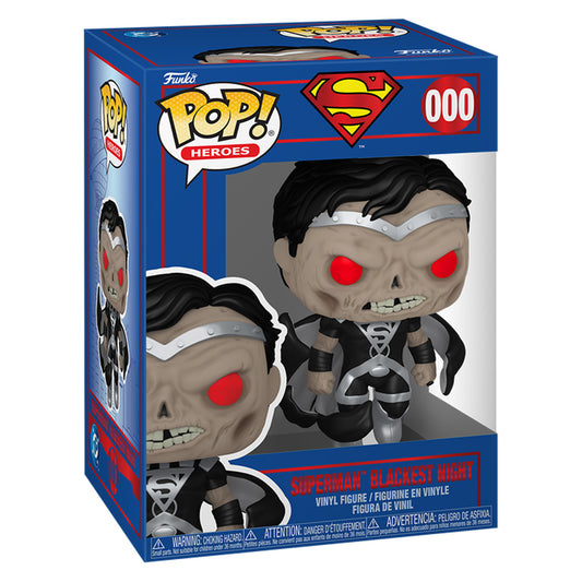 FUNKO POP HEROES DC SUPERMAN BLACKEST NIGHT 612