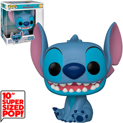 FUNKO POP DISNEY LILO STITCH *SUPER SIZED 10* STITCH 1046