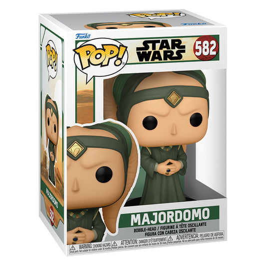 FUNKO POP STAR WARS BOOK OF BOBA FETT MAJORDOMO 582