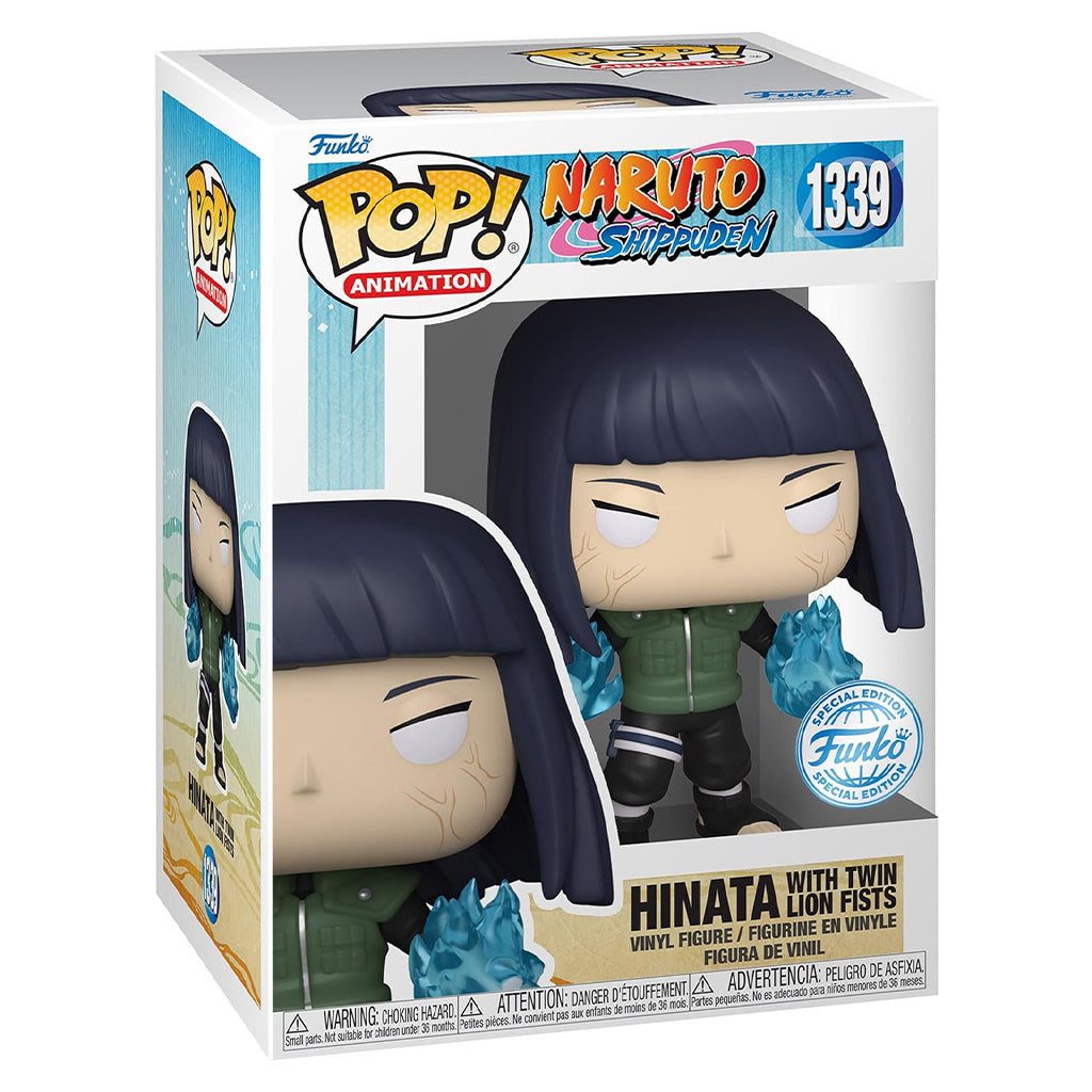 FUNKO POP NARUTO HINATA W/TWIN LION FISTS *EX* 1339