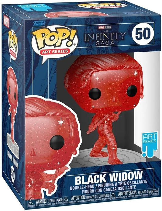 FUNKO POP ART SERIES MARVEL THE INFINITY SAGA - BLACK WIDOW 50