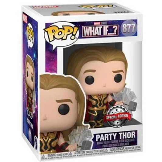 FUNKO POP MARVEL WHAT IF... ? EXCLUSIVE - PARTY THOR 877