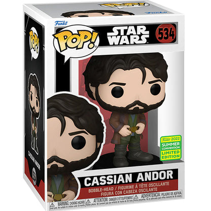 FUNKO POP STAR WARS EXCLUSIVE - CASSIAN ANDOR 534 (SDCC 2022)