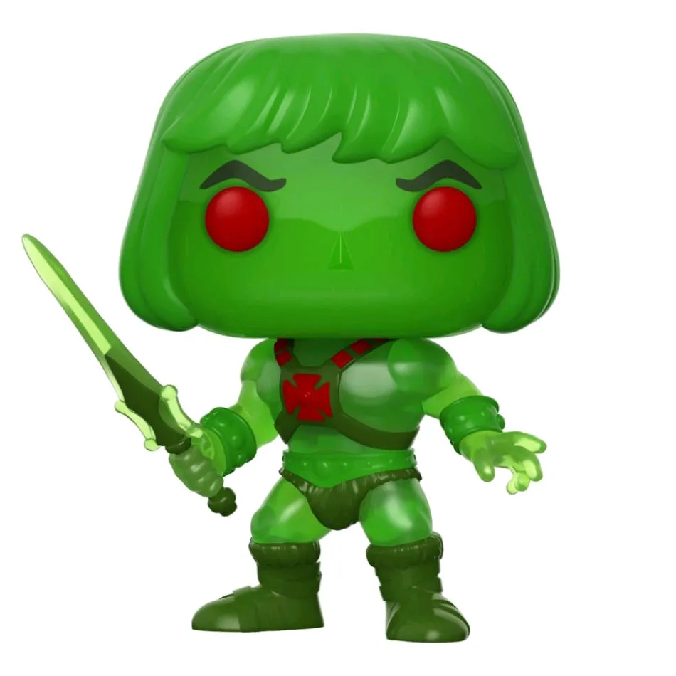 FUNKO POP TV MASTERS OF THE UNIVERSE HE-MAN *COMIC CON EMERALD* 952