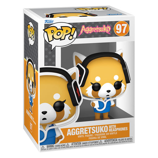 FUNKO POP AGGRETSUKO AGGRETSUKO W/HEADPHONES 97