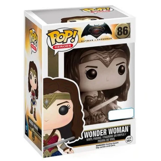 FUNKO POP BATMAN VS SUPERMAN WONDER WOMAN SEPIA TONE *EX* 86