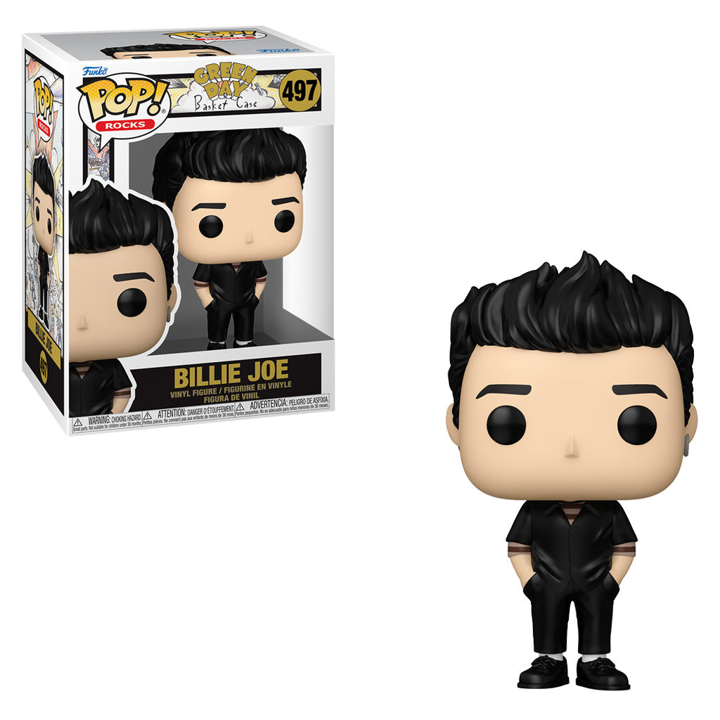 FUNKO POP ROCKS GREEN DAY - BILLIE JOE 497
