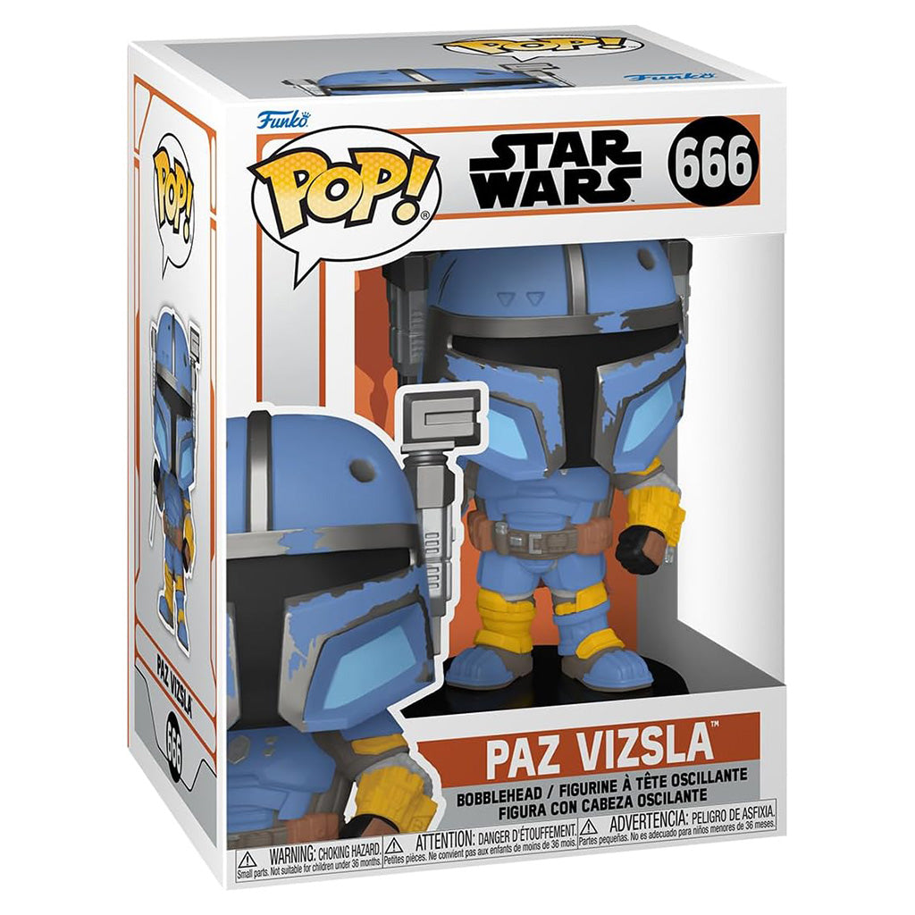 FUNKO POP STAR WARS: THE MANDALORIAN - PAZ VIZSLA 666