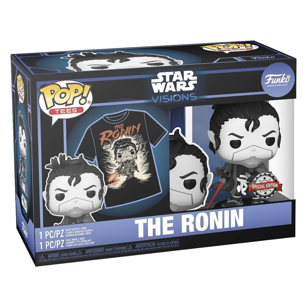 FUNKO POP TEES STAR WARS: VISIONS BUNDLE FUNKO + CAMISETA RONIN - M (63754)