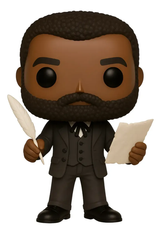 Luiz Gama Boneco Personalizado em 3D Estilo Pop
