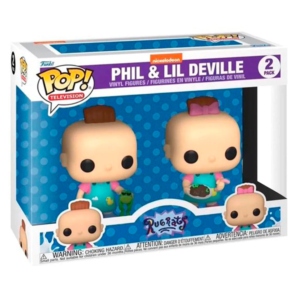 FUNKO POP RUGRATS PHIL & LIL DEVILLE 2PACK 60240
