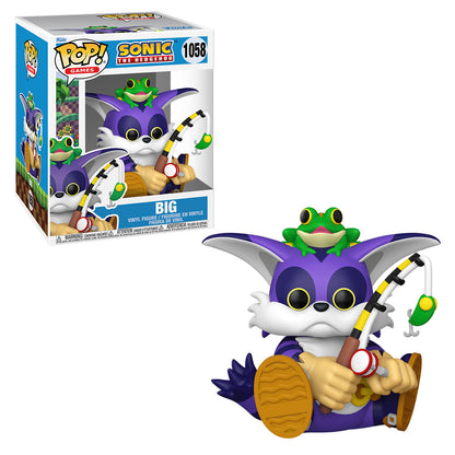 FUNKO POP SONIC *SIZED* BIG THE CAT W/FROGGY 1058