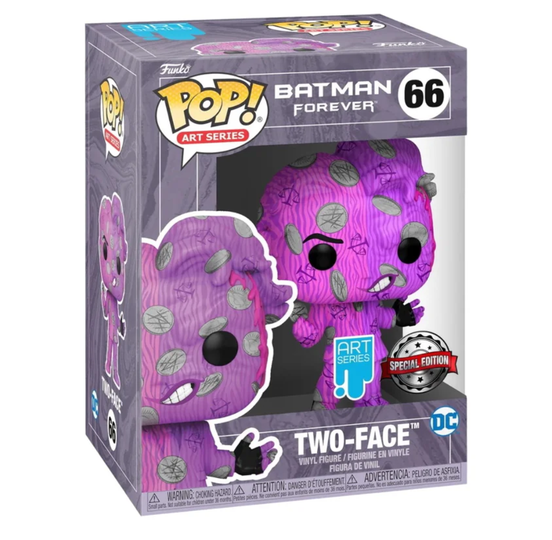 FUNKO POP HEROES BATMAN FOREVER ART SERIES EXCLUSIVE - TWO-FACE 66