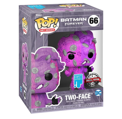 FUNKO POP HEROES BATMAN FOREVER ART SERIES EXCLUSIVE - TWO-FACE 66