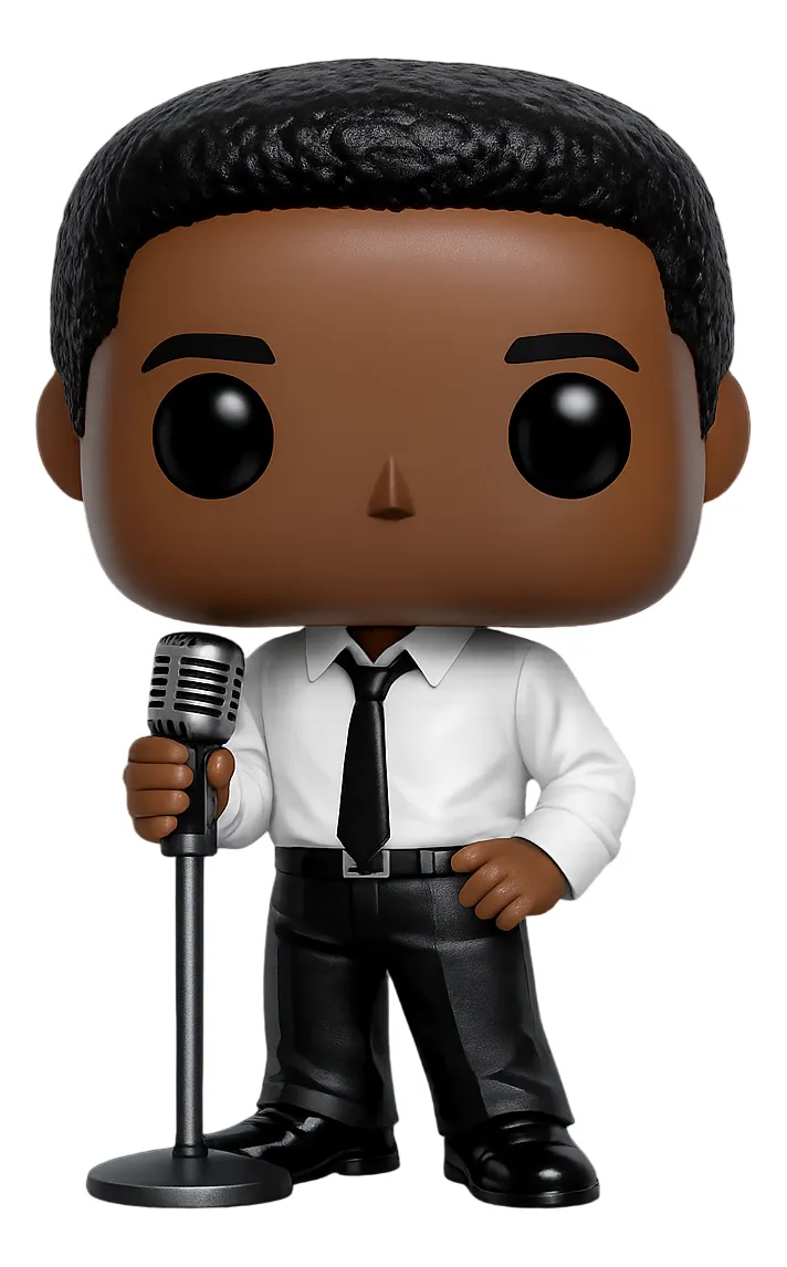 Sam Cooke Personalizado em 3D Estilo Pop