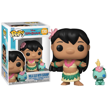 FUNKO POP DISNEY LILO & STITCH - HULA LILO WITH SCRUMP 1741