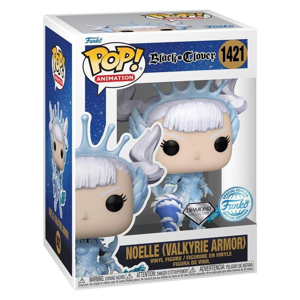 FUNKO POP BLACK CLOVER S2 NOELLE VALKYRIE ARMOR DIAMOND *EX* 1421