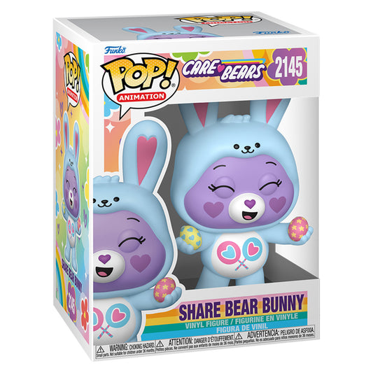 FUNKO POP CARE BEARS SPRG SHARE BEAR BUNNY 2145