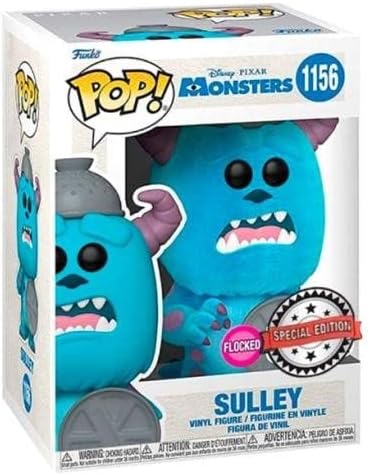 FUNKO POP DISNEY MONSTER INC EXCLUSIVE - SULLEY 1156 (FLOCKED)