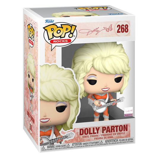 FUNKO POP ROCKS DOLLY - DOLLY PARTON 268