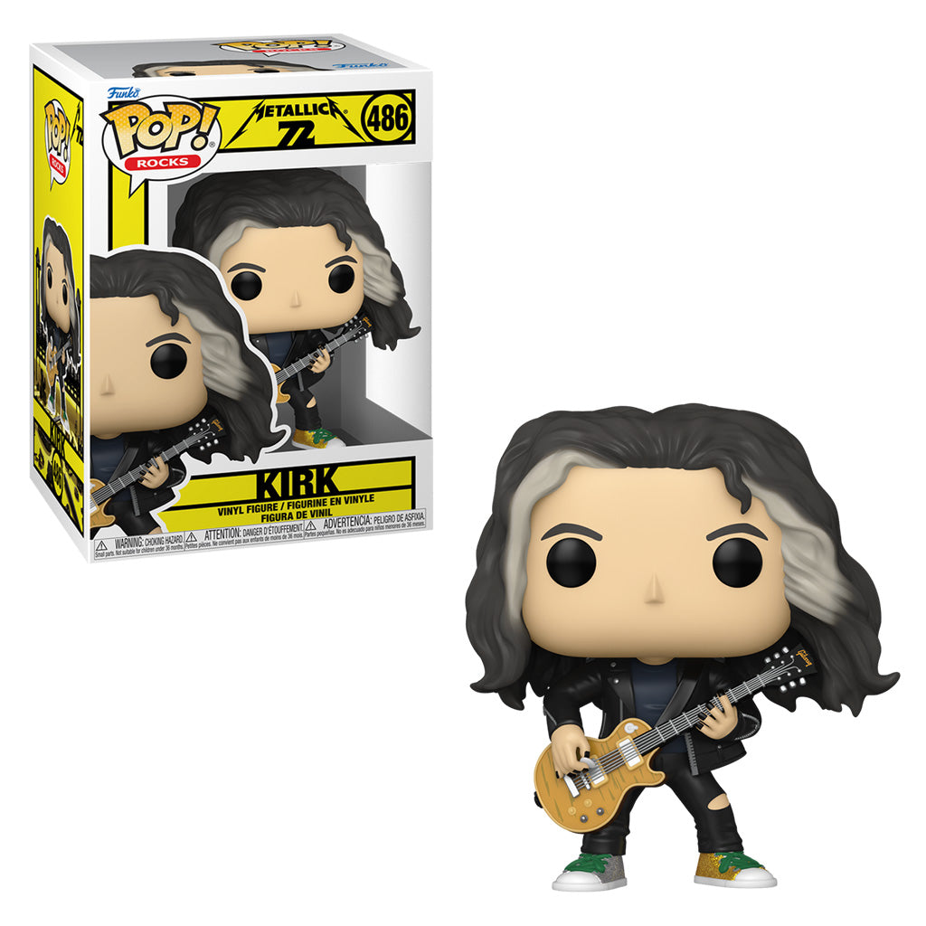 FUNKO POP ROCKS METALLICA 72 - KIRK 486