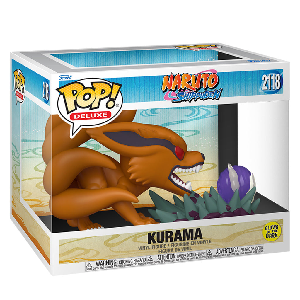 FUNKO POP NARUTO *DELUXE* KURAMA GLOWS 2118