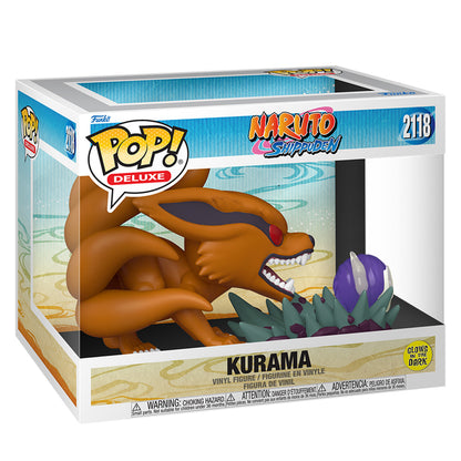 FUNKO POP NARUTO *DELUXE* KURAMA GLOWS 2118