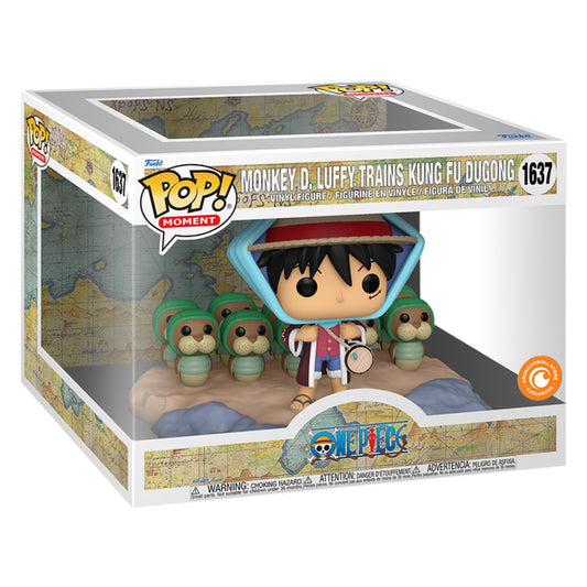 FUNKO POP ONE PIECE 4 *MOMENT* MONKEY D.LUFFY TRAINS KUNG DUGONG 1637