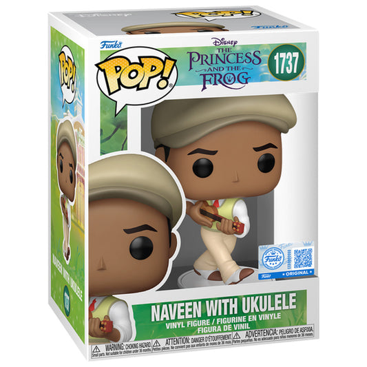 FUNKO POP DISNEY THE PRINCESS AND THE FROG EXCLUSIVE - NAVEEN WITH UKELELE 1737