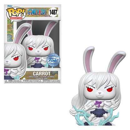 FUNKO POP ONE PIECE 4 CARROT W/SULONG *EX* 1487