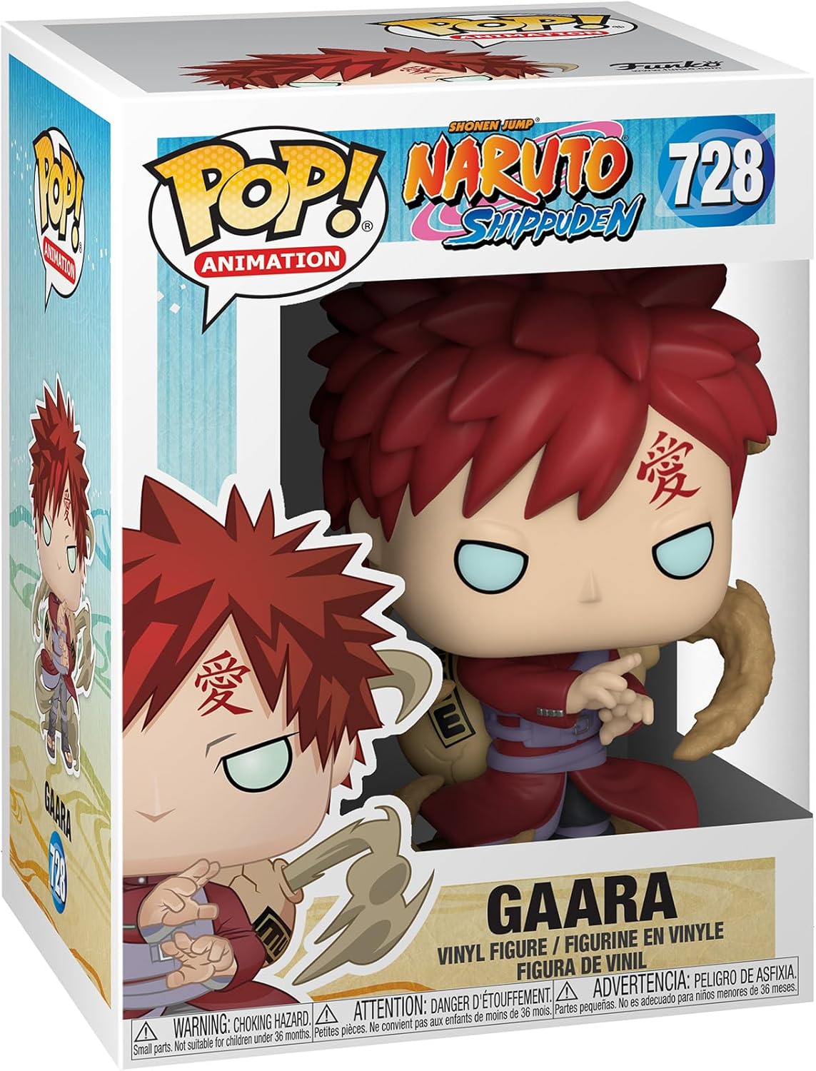 FUNKO POP ANIMATION NARUTO SHIPPUDEN - GAARA 728