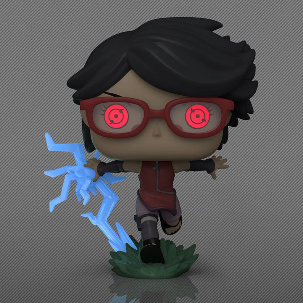 FUNKO POP BORUTO BORUTO SARADA W/SHARINGAN GLOW *EX* 1358