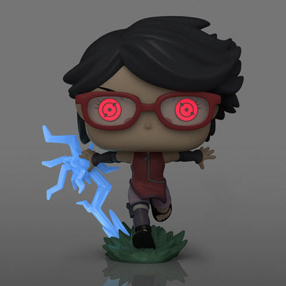 FUNKO POP BORUTO BORUTO SARADA W/SHARINGAN GLOW *EX* 1358