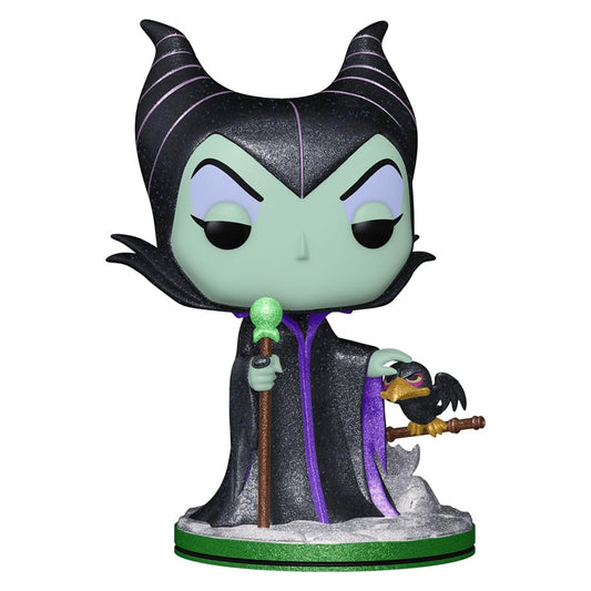 FUNKO POP & TEE VILLAINS MALEFICENT DIAMOND GLITTER - TAMANHO LG (58928)
