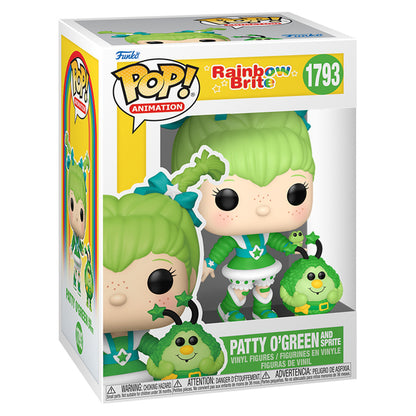 FUNKO POP RAINBOW BRITE PATTY O,GREEN AND SPRITE 1793
