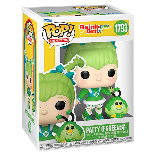 FUNKO POP RAINBOW BRITE PATTY O,GREEN AND SPRITE 1793